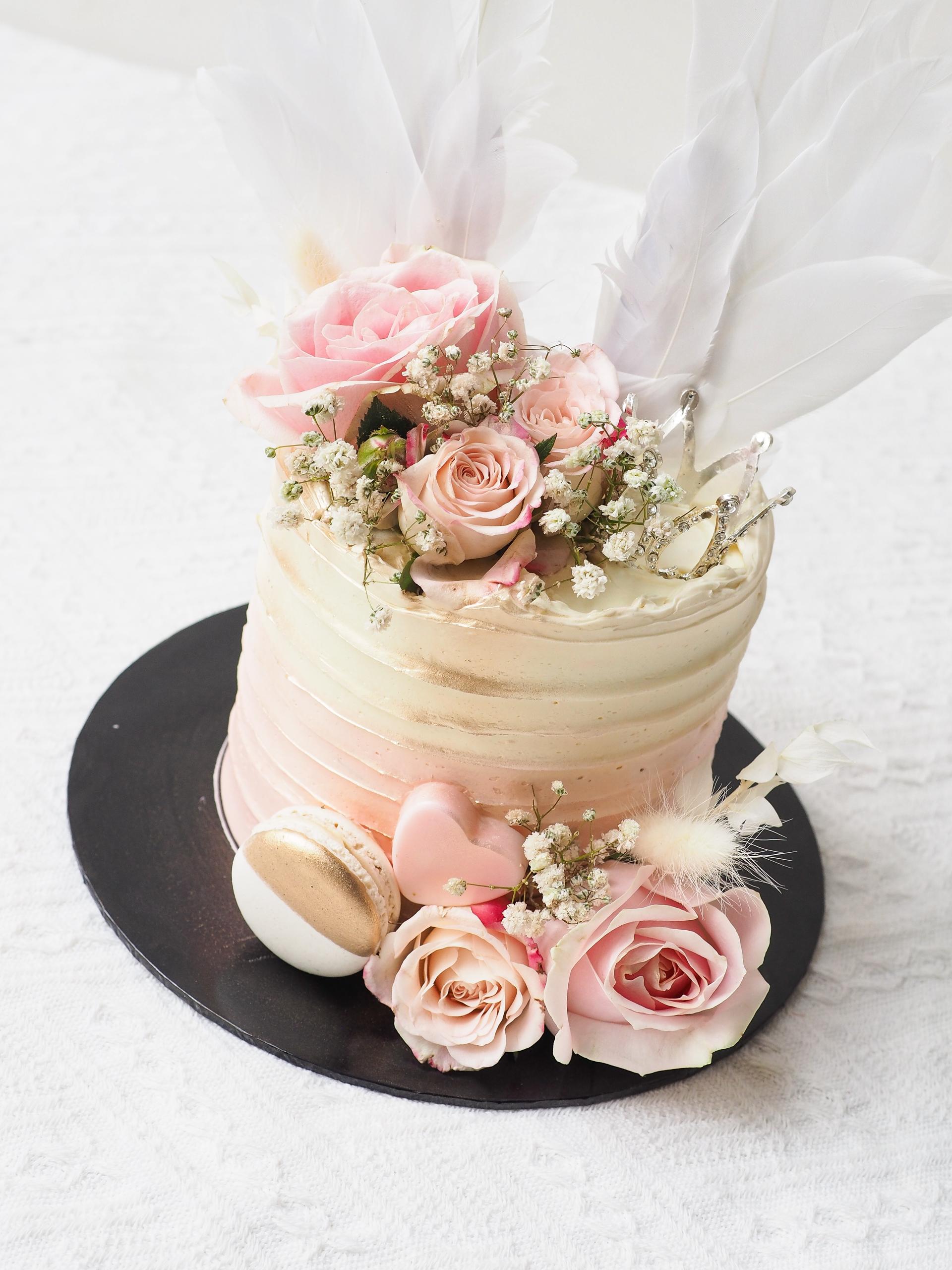 Victoria Cake | Angel Wing Birthday Cake