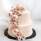 Pearl Wedding Cake | Pink Theme