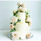 Sa Rang Hae Wedding Cake | White Wedding Love Cake