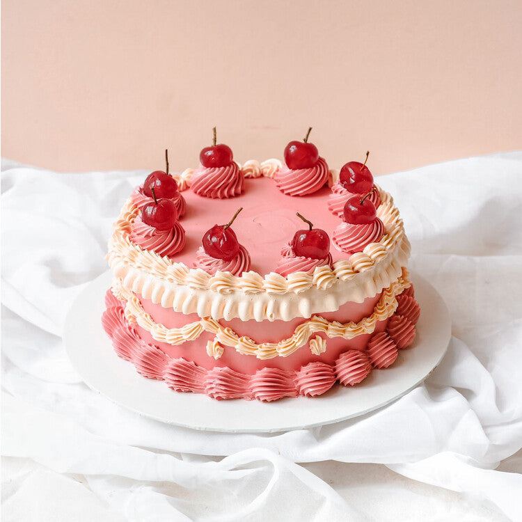 Ruby Duby Cake | Cherry Birthday Cake