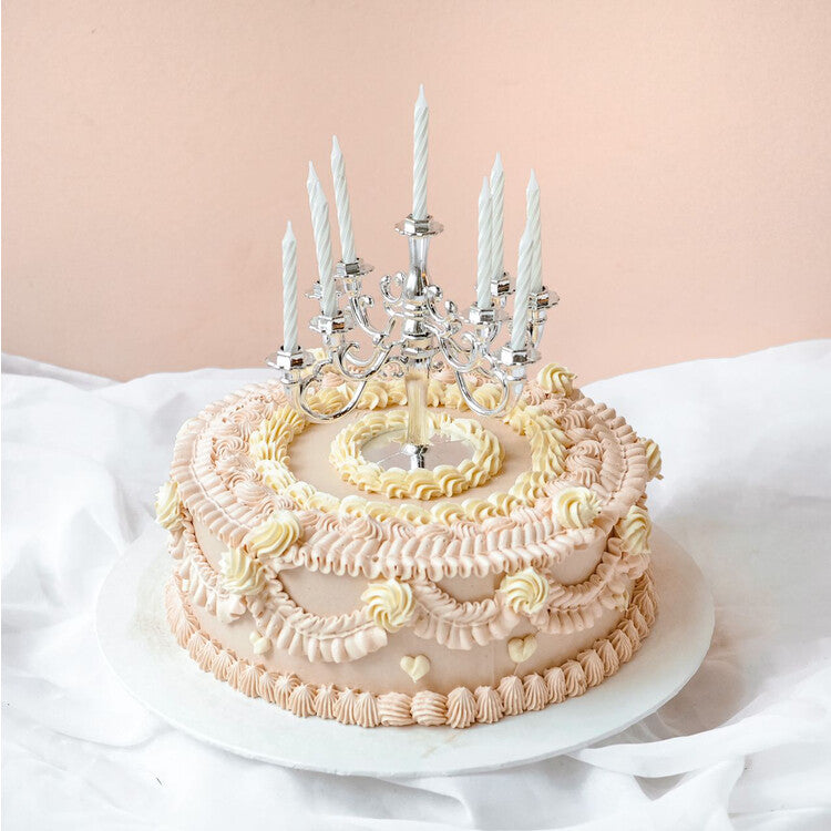 Velvet Glow Cake | Chandelier Birthday Cake