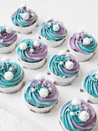 Coral Love Cupcakes | Mermaid Cupcakes