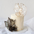 Saint-Claire Cake | Black White Birthday Cake