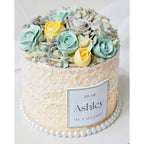 Lace with Love Cake | Lace Female Birthday Cake