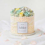 Lace with Love Cake | Lace Female Birthday Cake