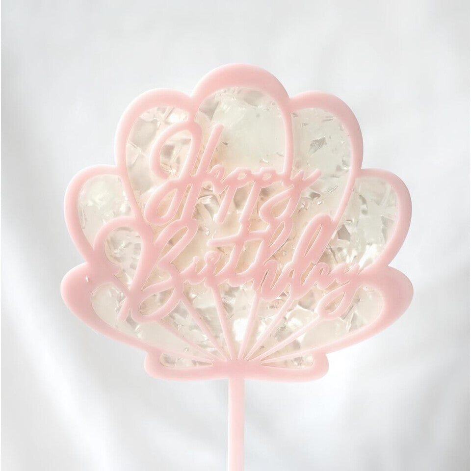 Birthday Shell Topper