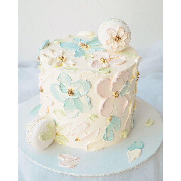 Freya Cake | Floral Painted Birthday Cake