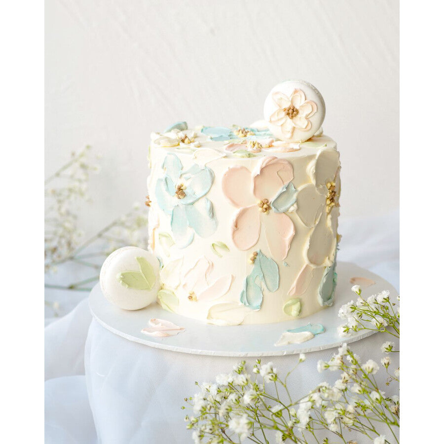 Freya Cake | Floral Painted Birthday Cake