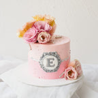 Shay Cake | Pink Floral Birthday Cake