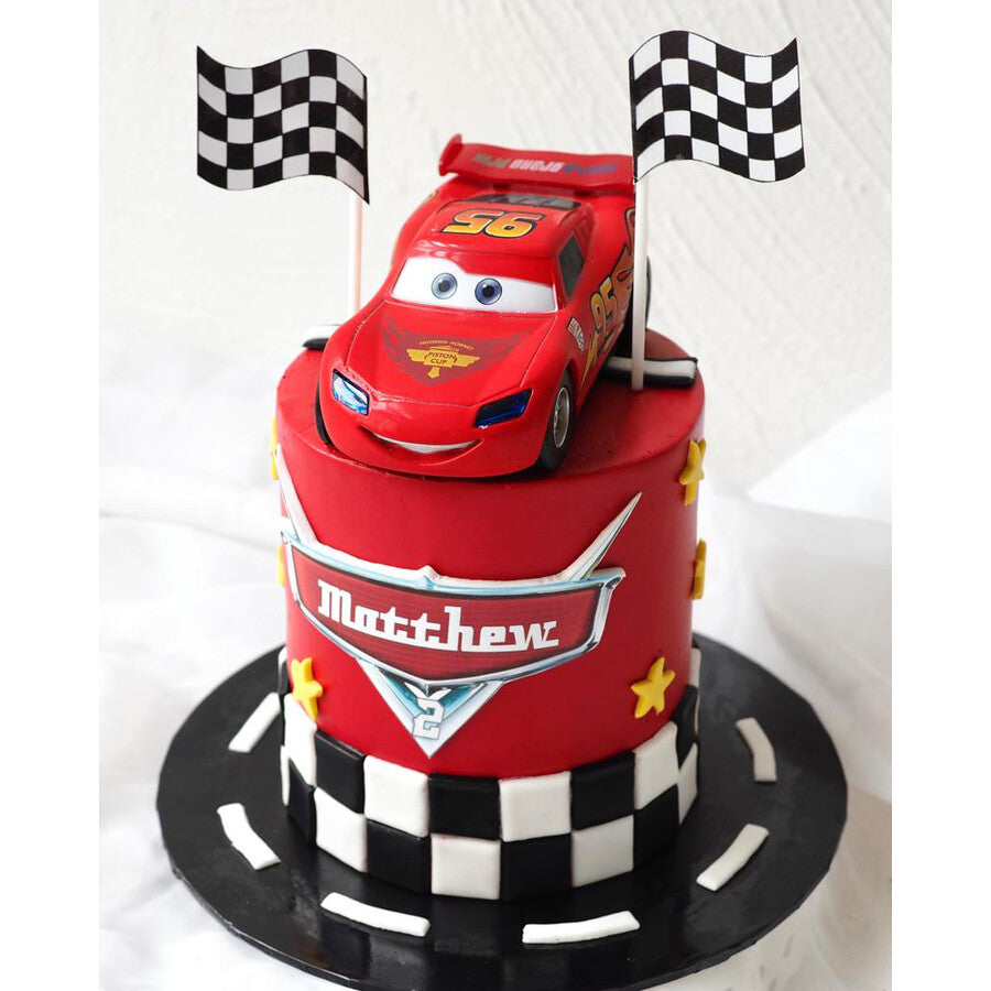 McQueen Car Cake | Cars Theme