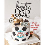Soccer Superstar Dad | Football Dad Birthday Cake