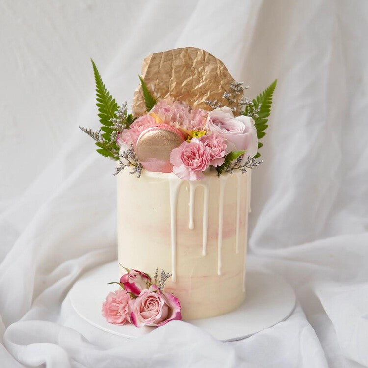 Ava Cake | Classic Floral Birthday Cake