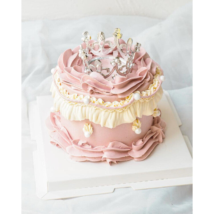 Kayla Cake | Pink Crown Birthday Cake
