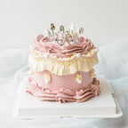 Kayla Cake | Pink Crown Birthday Cake