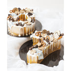 Gold Money Monogram | Money Theme Cake