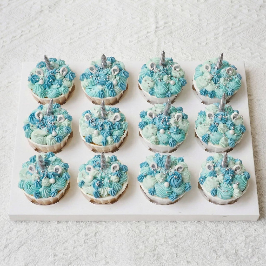 Blue Unicorn Cuppies | Unicorn Cupcakes