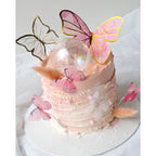 Elyza Cake | Butterfly Peach Theme