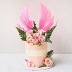 Pink Angel Faultline Cake