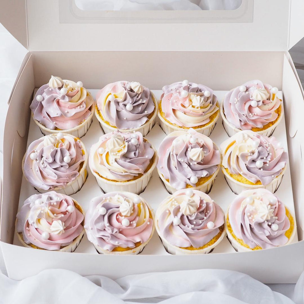 Pastel Swirl Cupcakes
