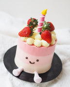 Berry Happy Cake | Strawberry Jellycat Birthday Cake