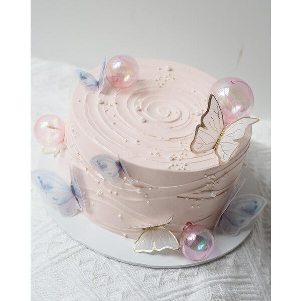 Caria Cake | Fresh Fruit Cake with Butterfly