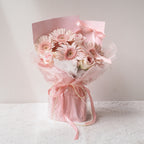 Blushing Vera | Pink Rose & Gerbera Flower Bouquet