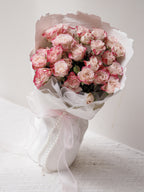Romantic Camille | Rose Spray Bouquet