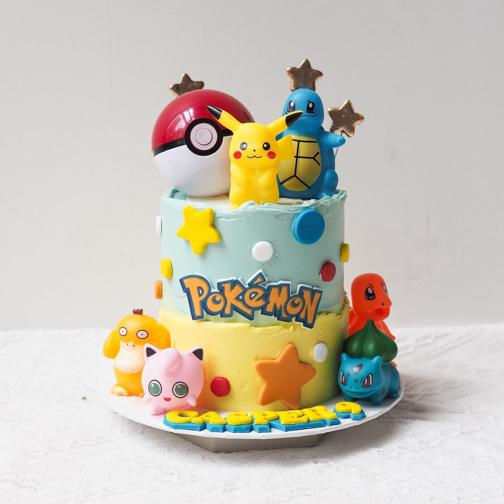 Catch Them All | Kids Cartoon Birthday Cake