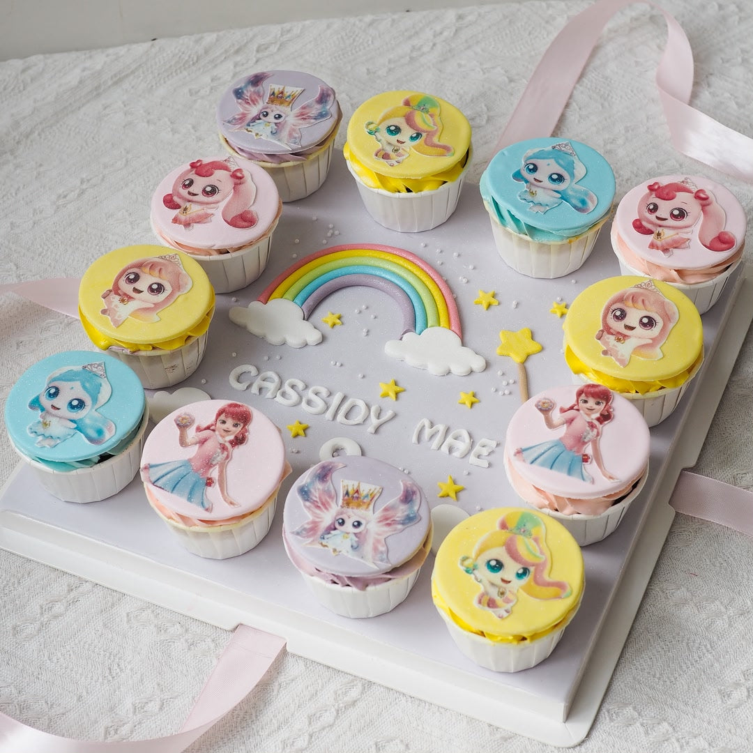 Rainbow Kingdom | Princess Cupcake Set