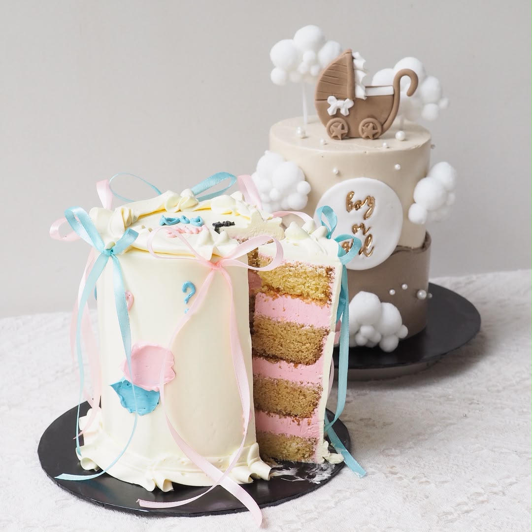 Baby Boy or Girl | Gender Reveal Cake