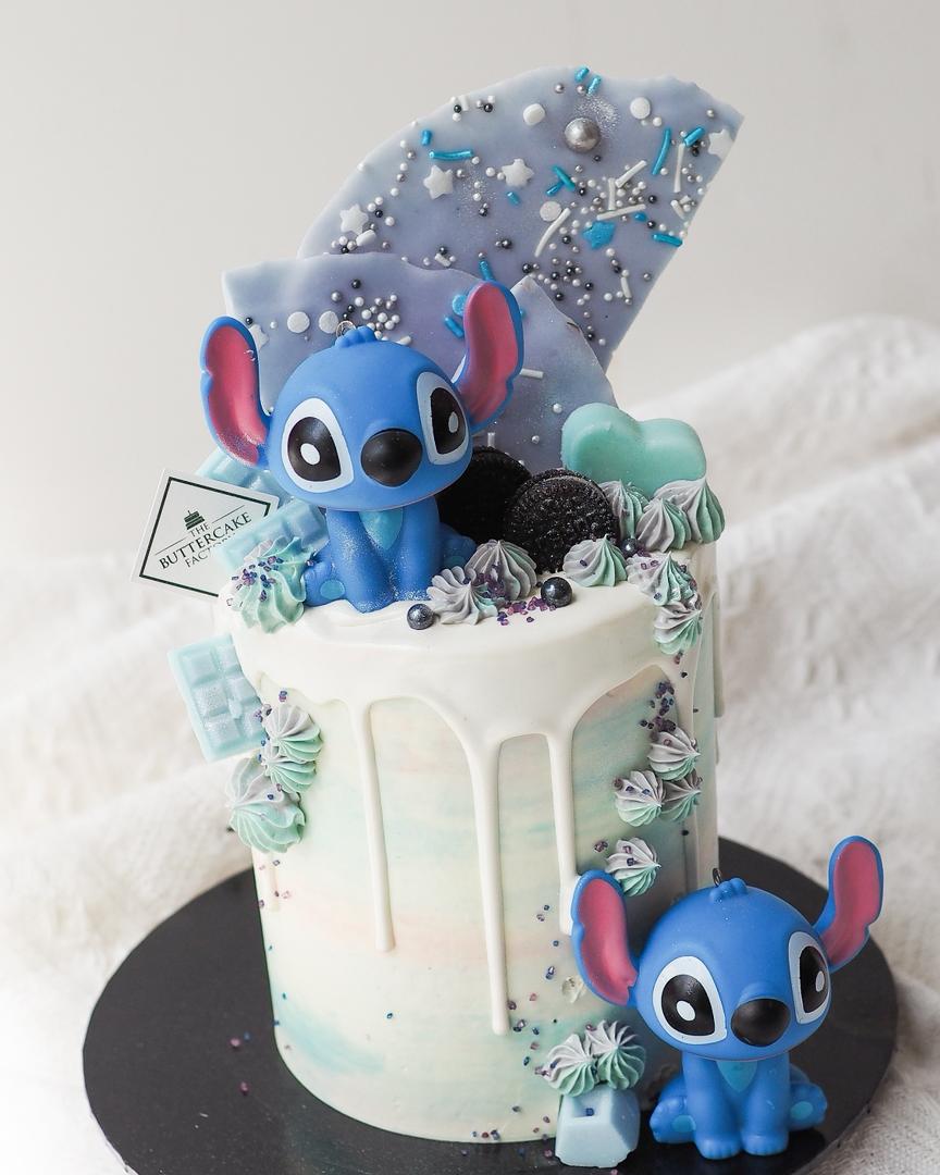 S Cake | Stitch Theme Cake