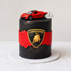 Lamborghini Sports | Car Birthday Cake