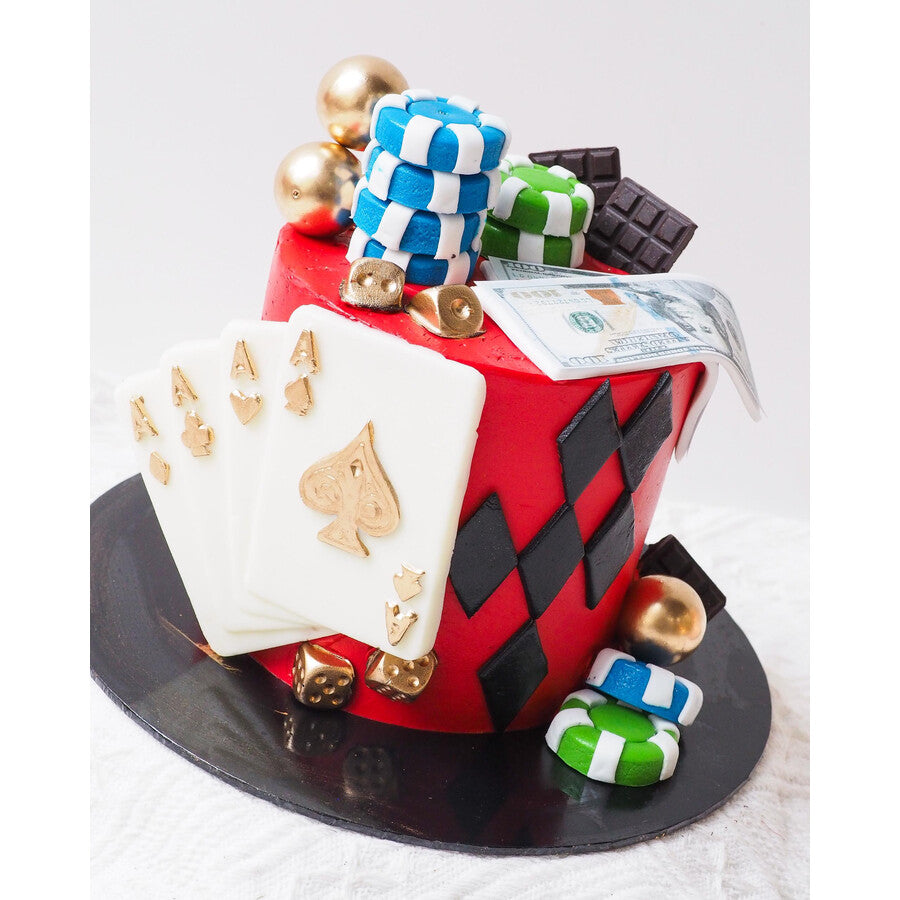 Ace of Cakes | Poker Theme Cake