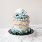 Baby Cinnamon Cake| Vintage Buttercream Cake