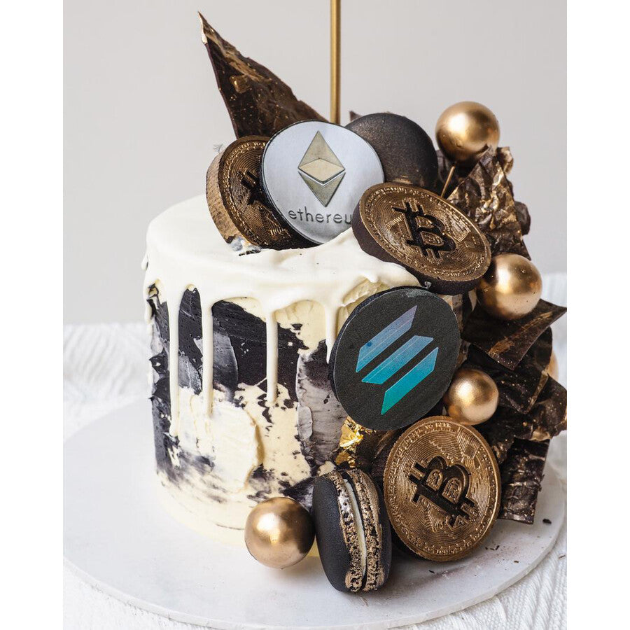 Bit-Cake | Crypto Theme Cake