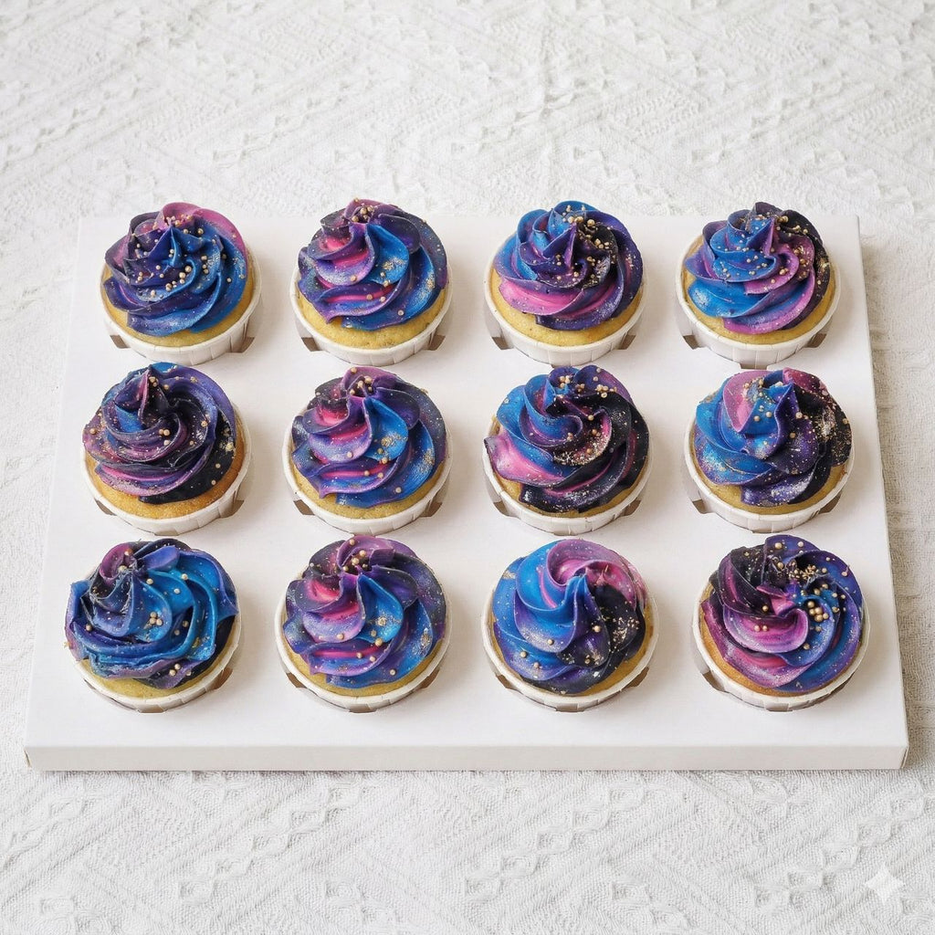 Galaxy Themed Cupcakes