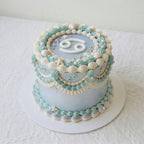 Horoscope Designs | Vintage Piping Cake