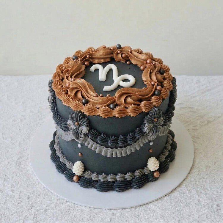 Horoscope Designs | Vintage Piping Cake