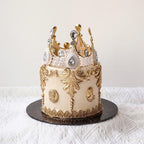 Charlotte Cake | Gold Crown Theme