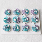 Coral Love Cupcakes | Mermaid Cupcakes