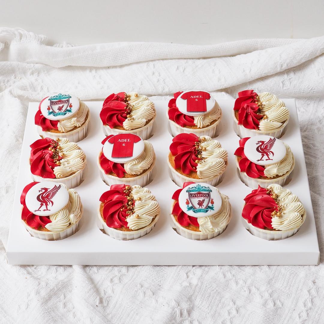Liverpool Cupcake Set