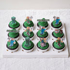 Minecraft Theme Cupcakes | Cartoon Cupcakes