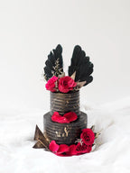 Dark Angel Wing Cake