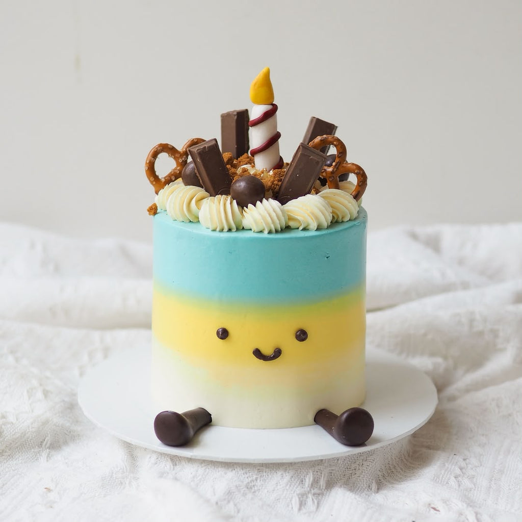 Smiley Choco Cake | Choco Jellycat Birthday Cake