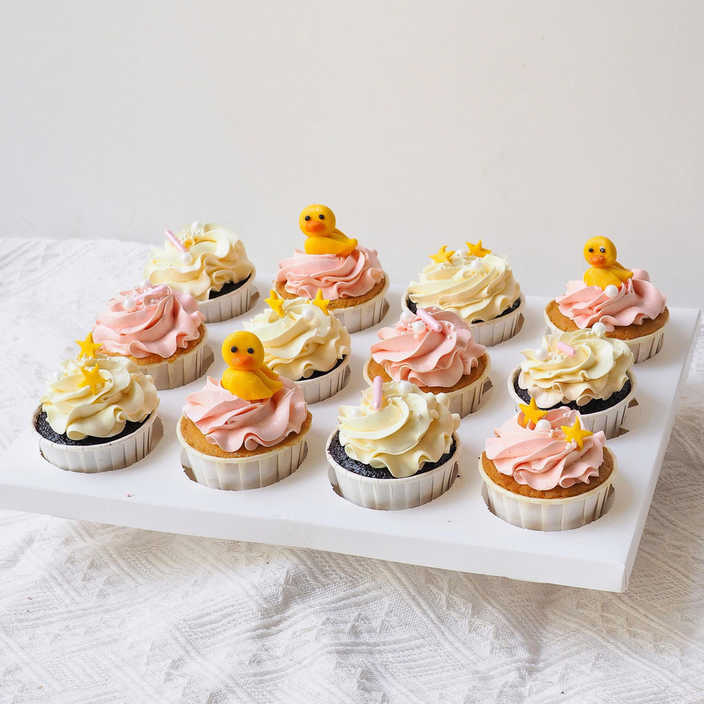 Sweet Ducky Cuppies | Duck Theme Cupcakes