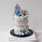 S Cake | Stitch Theme Cake