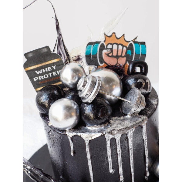 Gym Bros Cake | Gymnasium Bodybuilder