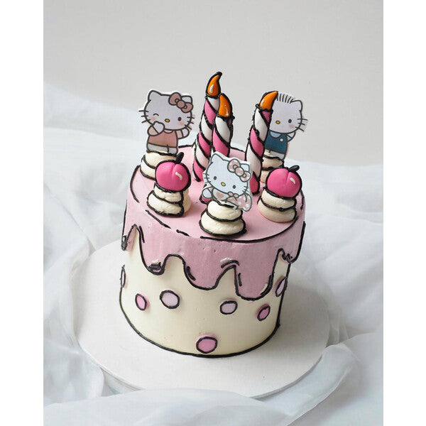 Kitty Sweet Bliss Cake | Cat Theme Birthday Cake