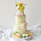 Hyacinth | Mini 3 Tier Floral Cake