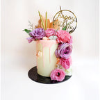Gold Birthday Candles
